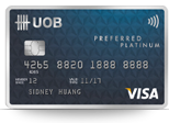 UOB Preferred 
Platinum Visa Card