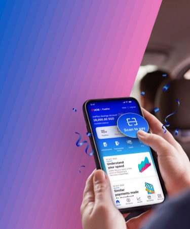 Every ride’s more rewarding with UOB TMRW