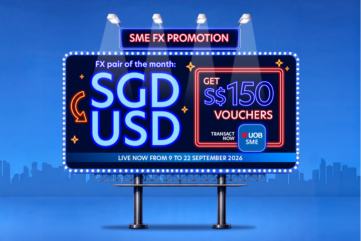 S$150 vouchers for SGD/USD FX transactions