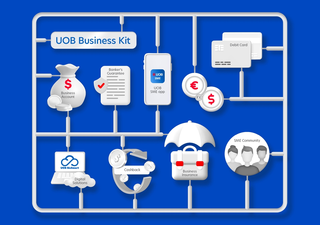 Enjoy waiver on first 3 months’ premiums, with UOB Business Kit