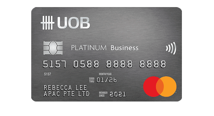 UOB Platinum / Signature Business Card