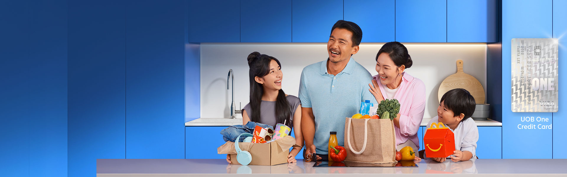 UOB One Credit Card – Get up to 10% cashback on daily spend