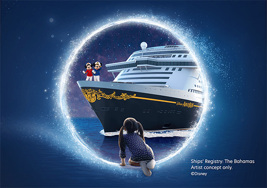 Stand to win a 3-Night voyage during the Disney Adventure’s inaugural sail season