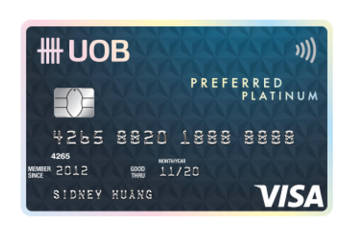 UOB Preferred Platinum Visa Credit Cards