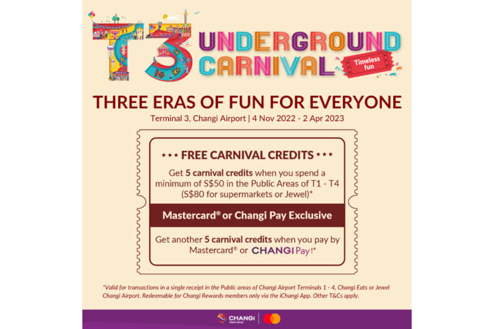 Changi Airport Group - T3 Underground Carnival