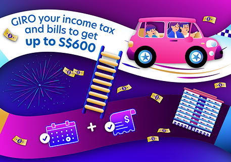 4. GIRO your bill and tax payments