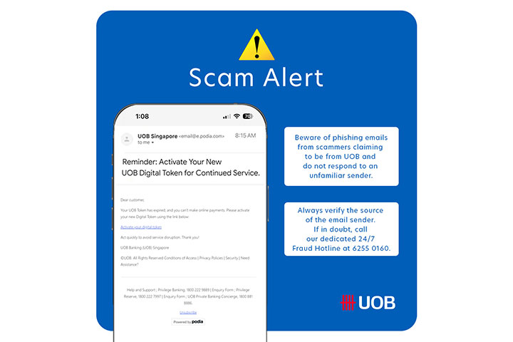 Phishing scam