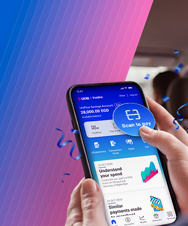 Your taxi ride just got more rewarding with UOB TMRW