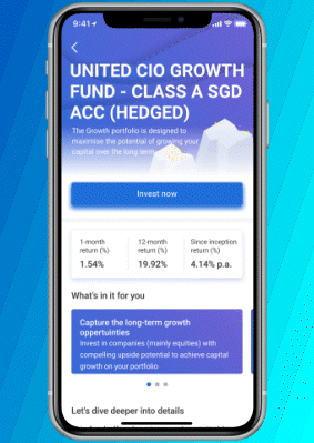 Select 'Recurring order (monthly)' to set your monthly investment amount & time horizon