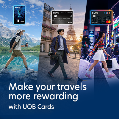 UOB Cards. Made for every traveller