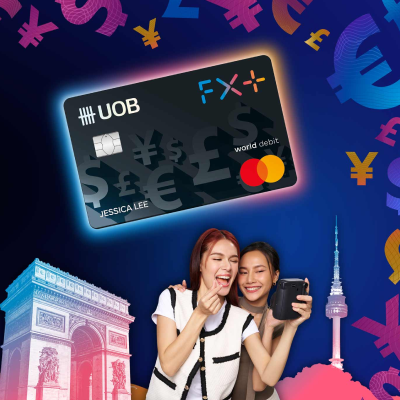 UOB FX+ Debit Card, the travel card that's more than just FX!