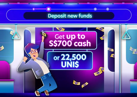 2. Deposit new funds