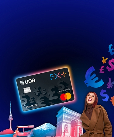 UOB FX+ Debit Card. 